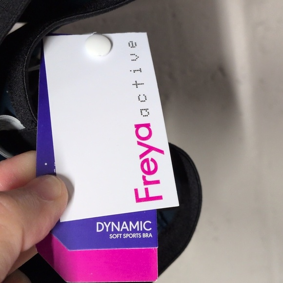 Freya Active Sonic Underwire Molded Sports Bra Midnight Leopard US 28I, NWT - Picture 3 of 7